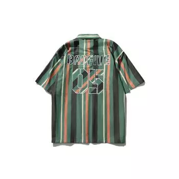 Li Ning Badfive Sports Basketball Series Кардиган с коротким рукавом Свободная рубашка Мужские рубашки ASHR051-3 L