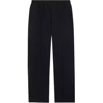 Li Ning Badfive Удобные свободные прямые повседневные брюки женские низы черные AKLSA74-1 L