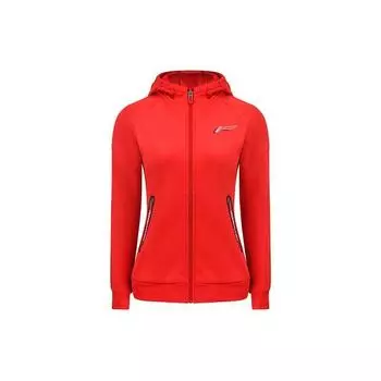 Li Ning Badminton Series однотонный принт с логотипом на молнии с капюшоном флисовый свитшот с длинным рукавом женский свитшот малиново-красный AWDSA04-3 L