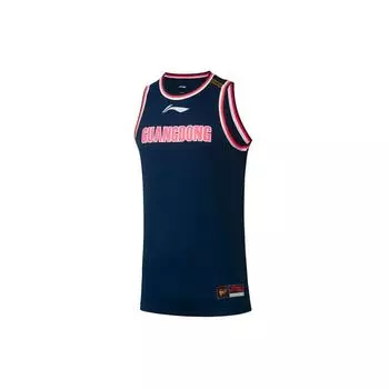 Li-Ning Баскетбольная серия CBA Guangdong Team Competition Sports Vest Men Tops AAYR443-2 3XL