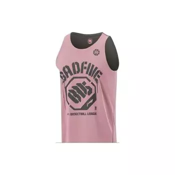 Li-Ning Баскетбольная серия Badfive быстросохнущий свободный свитер с коротким рукавом баскетбольная майка мужская майка персиково-розовый обсидианово-серый AAYU113-4 XL
