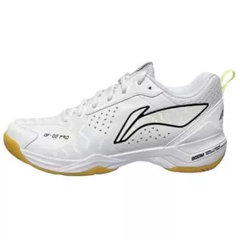 Li Ning Blade II Pro Спортивные Удобные Амортизирующие Износостойкие Низкие Кроссовки для Бадминтона Унисекс Белые AYZV001-1 44