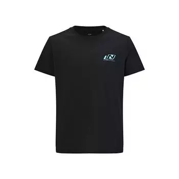 Li-Ning Breathable Casual Sports Short Sleeve T-Shirt Unisex Tops Black ATSV607-1 S