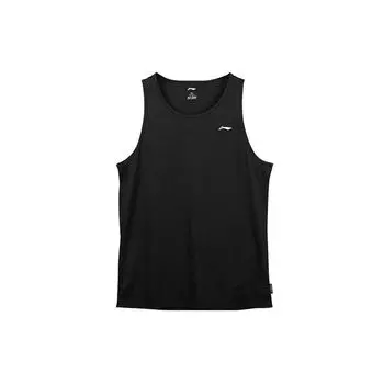 Li-Ning Breathable Quick-Dry Solid Color Basketball Vest Men tops Black AVSS039-2 S