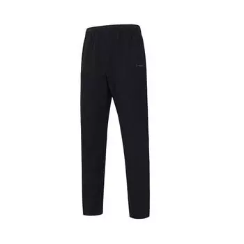 Li-Ning Breathable Straight Leg Loose Knit Running Pants Men bottoms Black AKLT551-1 XL