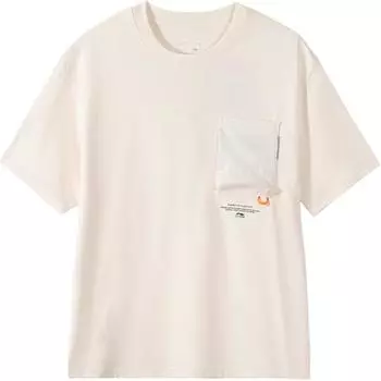 Li-Ning Breathable Versatile Loose Fit Round Neck Short Sleeve T-Shirt Men Tops ATSV553-3 S