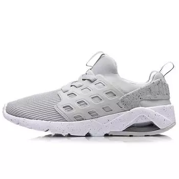Li Ning Bubble Синтетическая кожа TPU Удобные универсальные амортизирующие нескользящие износостойкие легкие низкие повседневные туфли AGLM022-2 35