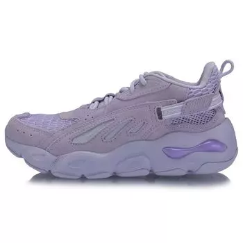 Li-Ning Butterfly Shoes 2018 Lite Mid-Top Casual Shoes Женская повседневная обувь Фиолетовый AGLP082-2 35