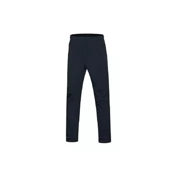 Li-Ning Быстросохнущие прямые повседневные трикотажные спортивные брюки для фитнеса и бега мужские брюки чернильно-синего цвета AYKP717-2 XXXL