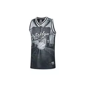 Li Ning быстросохнущий спортивный баскетбольный свитер мужской топ стандартный-черный AAYQ229-1 S