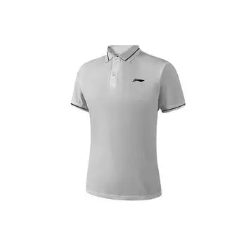 Li-Ning Campus Series Logo Print Quick-Dry Polo Shirt Men tops YPLT041-4 M