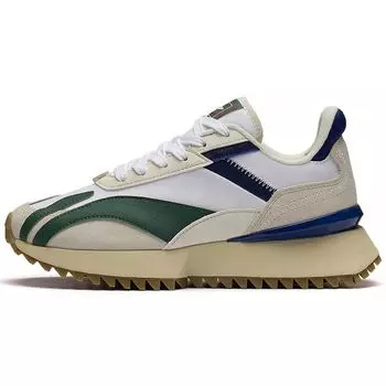 Li Ning Cargo Shock Absorbation Low Top Sports Casual Shoes Women Sneakers White Green AGCS262-1 35
