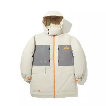 Li-Ning Casual Comfortable Warm Down Jacket Men Outerwear Khaki AYMU545-1 S