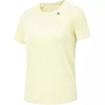 Li-Ning Casual Simple Sports Round Neck Comfortable Pullover Versatile Short Sleeve T-Shirt Women T-Shirts ATSV558-1 L