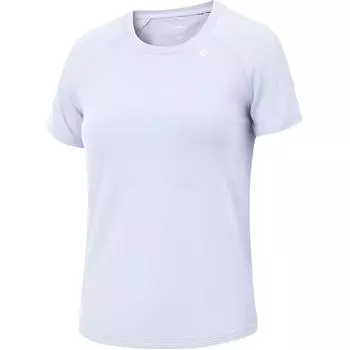 Li-Ning Casual Simple Sports Round Neck Pullover Comfortable Versatile Short Sleeve T-Shirt Women T-Shirts ATSV558-2 S