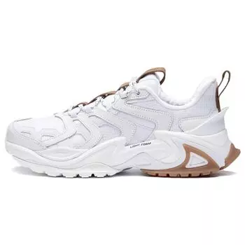 Li Ning Cat Paw Ace Trendy Non-Slip Wear-Stick Low-Top Sports Casual Shoes Men sneakers White AZGS103-2 41