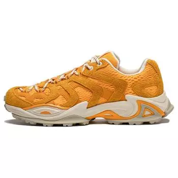 Li Ning Cat Paw CRC амортизирующие износостойкие нескользящие повседневные туфли с низким верхом унисекс повседневные туфли желтое просо AZGU031-3 41
