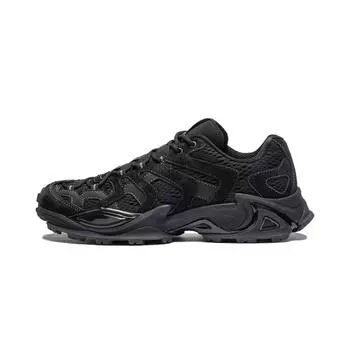 Li Ning Cat Paw CRC Удобные универсальные амортизирующие износостойкие повседневные туфли с низким верхом унисекс, повседневные туфли черного цвета AZGU031-1 39