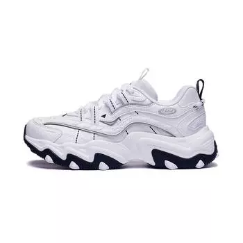 Li-Ning Cat Paw Lite 2 Classic Versatile Retro Thick Sole Height Increasing Rebound Non-Slip Wear-Resistant Low-Top Dad Shoes Women sneaker AGCT358-10 35