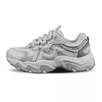 Li-Ning Cat Paw Lite 2 Классические Универсальные Нескользящие Дышащие Низкие Повседневные Кроссовки Женские серые AGCV452-3 35