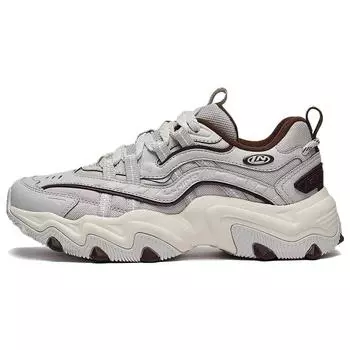 Li-Ning Cat Paw Lite 2 Удобные прочные повседневные туфли с низким верхом Женские кроссовки Серые AGCT358-2 35