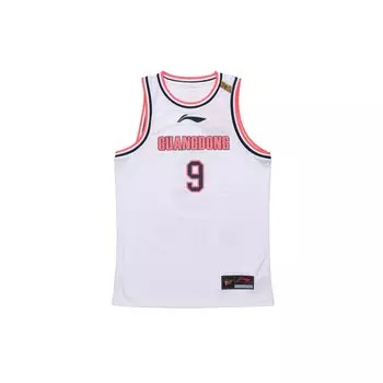 Li-Ning CBA Alliance Edition SW Fan Version 2020-2021 Сезон Guangdong Team Yi Jianlian Нет. 9 Home Баскетбольный жилет Мужские топы AAYQ447-1 M