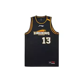 Li-Ning CBA Series Alliance Edition с круглым вырезом и принтом SW Fan Версия сезона 2021-2022 гг. Команда Ляонин Го Айлунь Нет. Баскетбольный жилет на выезде на 13 AAYR641-2 L