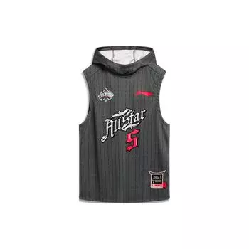 Li-Ning Cba Series Logo Print Quick-Dry Sweatshirt Men Sweatshirt Black AVST101-1 XL