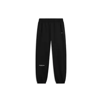 Li-Ning CF Adventure Series свободные трикотажные спортивные брюки с буквенным принтом мужские низ черные AKLTA99-3 M