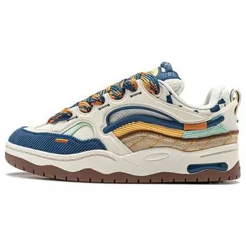 Li Ning CF Comfort Breathable Shock Absorbing Durable Low Top Casual Shoes Women sneakers Off-White AGCT330-4 37