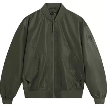 Li Ning CF Comfort Casual Solid Color Simple Loose Jacket Unisex Jacket Grape-Green AJDU353-2 L