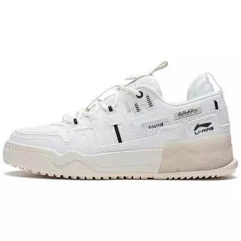 Li Ning CF Flash Star 1.5 Классические низкие кроссовки мужские кроссовки облачно-белые AGCS057-4 39