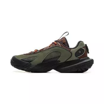 Li Ning CF Hiking EDC модные удобные походные амортизирующие нескользящие износостойкие низкие походные ботинки унисекс походные ботинки AHCU017-3 38