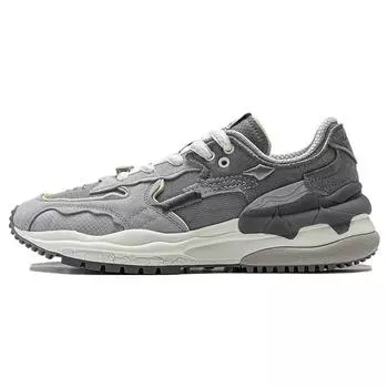 Li Ning CF Origin 2 повседневные универсальные нескользящие износостойкие кроссовки мужские кроссовки кирпично-серые AGCT323-1 41