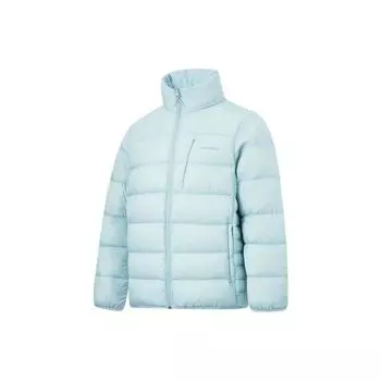 Li Ning CF Outdoor Stand Collar Теплая спортивная куртка-пуховик унисекс светло-голубая AYMT277-2 L
