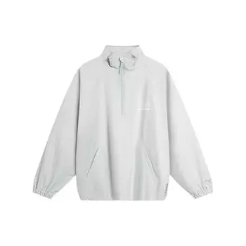 Li Ning CF Playful Attitude Letter Print Stand воротник свободный пуловер куртка мужские куртки AJDU251-4 M