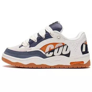 Li Ning CF противоскользящие прочные низкие спортивные повседневные туфли мужские туфли серо-белые AGCS233-1 43