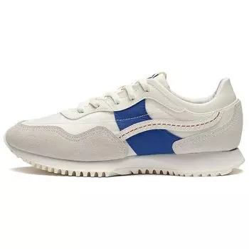 Li-Ning CF Series Дышащие прочные низкие спортивные повседневные туфли женские кроссовки Ярко-синие белые AGCT174-2 35
