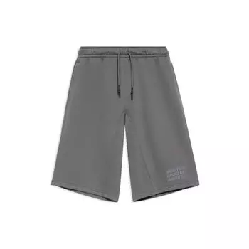 Li Ning CF Series однотонные свободные прямые шорты унисекс шорты цвета беж AKSS841-3 L
