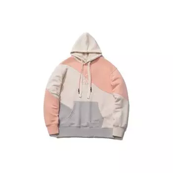 Li Ning CF Sports Fashion Series Alien Relic Color Block Hoodie Unisex толстовки Fluorescent-Orange AWDR388-6 XL