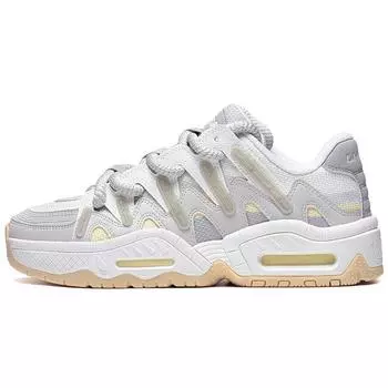 Li Ning CF Su Series Honor 2.0 противоскользящие прочные легкие повседневные туфли с низким верхом мужские повседневные туфли серебристо-серого цвета AGCT177-1 44