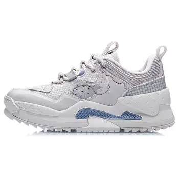 Li Ning CF Su Series Huancheng Yanyun Mountain Fabric Half Reflective Shock Absorbing Non-Slip Wear-Stick Low-Top Sports Casual Shoes AGLR212-2 38