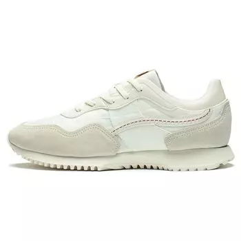 Li Ning CF Su Series Lin Weave прочные дышащие низкие спортивные повседневные туфли женские кроссовки кремово-белые AGCT174-1 38