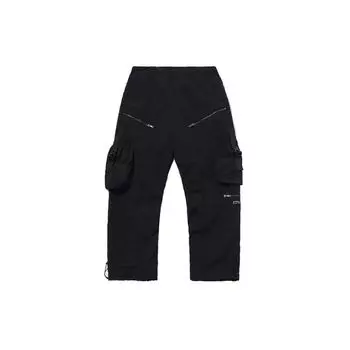 Li Ning CF Su Series Silk Road Exploration Show повседневные зауженные брюки мужские брюки стандартные-черные AKXQ557-2 3XL