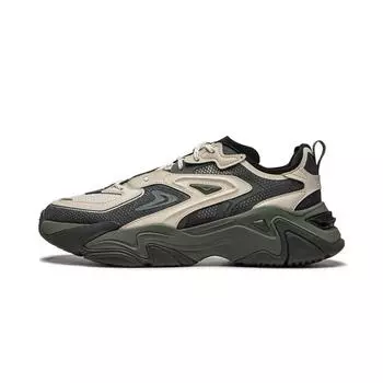 Li Ning CF Su Series Thousand Lines Strategy SS Shock Absorbation Rebound Low Top Lifestyle Casual Shoes Men Sneakers Black Gray AGLU141-4 45