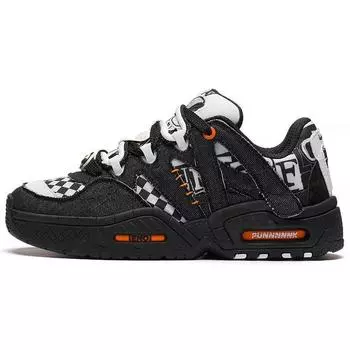 Li Ning CF Su Series Yu 2.0 Halloween Толстая подошва Увеличивающая рост Амортизирующая универсальная обувь для хлеба Низкая повседневная обувь Унисекс кроссовки AGCS309-6 36