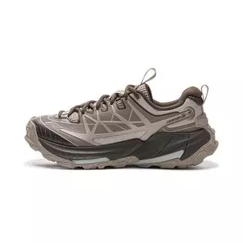 Li Ning CF Su Yi Jie 2 Уличные спортивные амортизирующие светоотражающие кроссовки с низким верхом для хайкинга Унисекс кроссовки для хайкинга Коричневый AHTV039-4 36