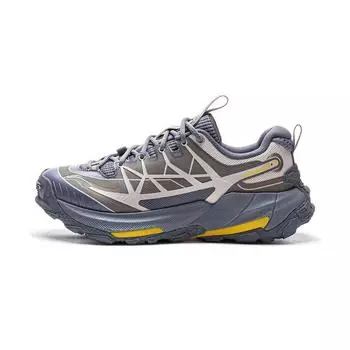 Li Ning CF Su Yi Jie 2 Уличные спортивные амортизирующие светоотражающие кроссовки с низким верхом для хайкинга Унисекс Кроссовки для хайкинга Серый AHTV039-1 36