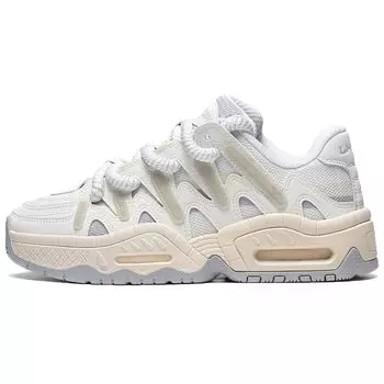 Li Ning CF Su Yu 2.0 легкие, высокопрочные, удобные, износостойкие, нескользящие, низкие, спортивные, повседневные туфли, женские кроссовки, белые, серые AGCT178-1 36