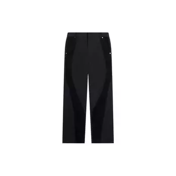 Li Ning CF Suo однотонные прямые трикотажные спортивные брюки с пуговицами, унисекс, черные AKXSC60-2 XXL